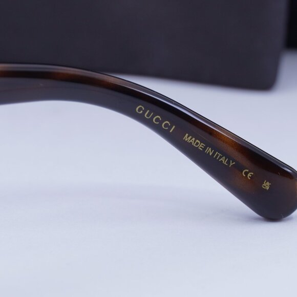 Gucci GG1598O 002 Cat Eye Eyeglasses 51mm - Havana - Picture 11 of 11